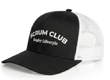 Scrum Club Cap - Black/White